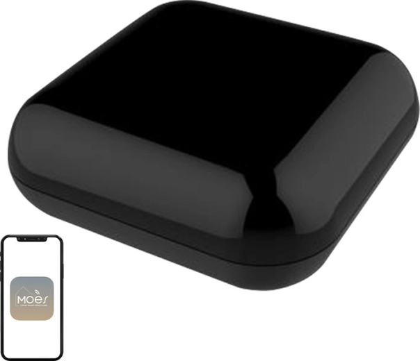 Moes smart universalfjernbetjening Wi‑Fi IR/RF UFO-R2-RF - 1 stk.