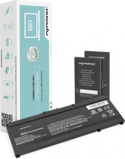 Movano SR04XL-batteri til HP Omen 15 (15-DC, 15-CE) 3500 mAh 54 Wh