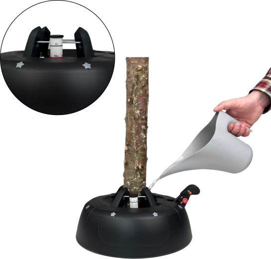 Integreret 2 l beholder med indikator