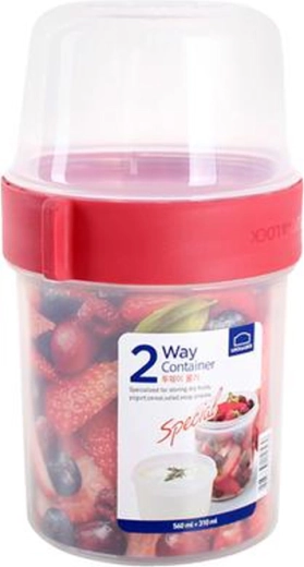 Lock&Lock madboks 2-i-1 560 ml + 310 ml