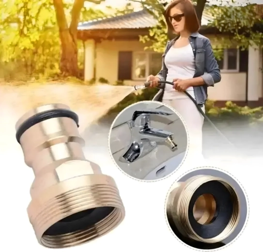 Hurtig tilslutning af slange til vandhane