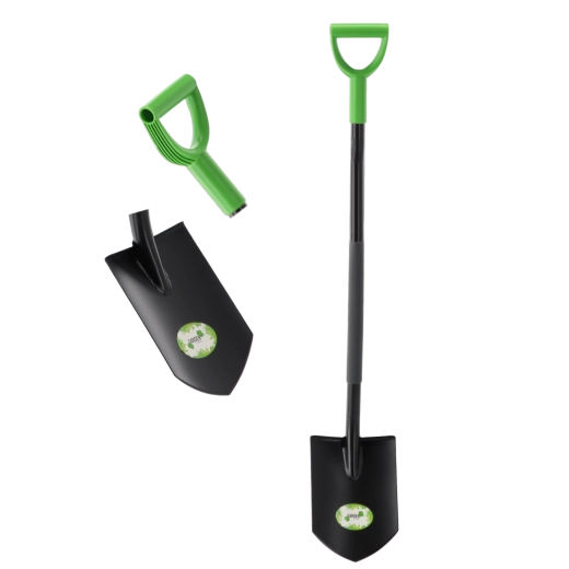 Ergonomisk D-håndtag og sikkert greb