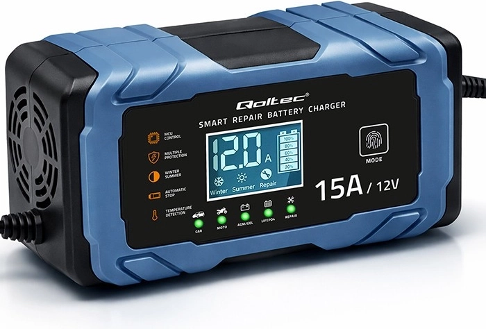 Smart 9-trins opladning for længere batterilevetid