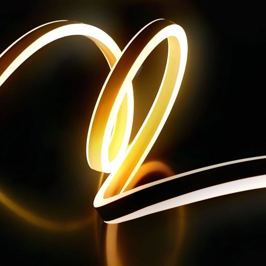 Neon-LED-strimmel med fjernbetjening, varm hvid, 5 m