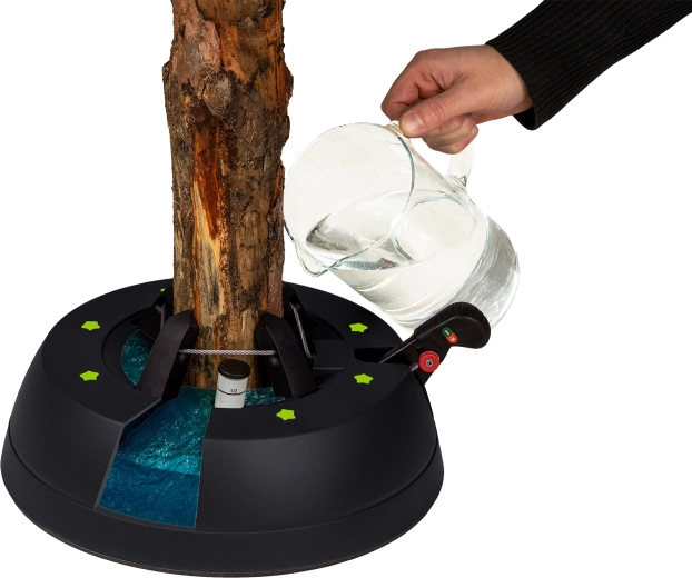 Integreret 2 l beholder med niveaumåler