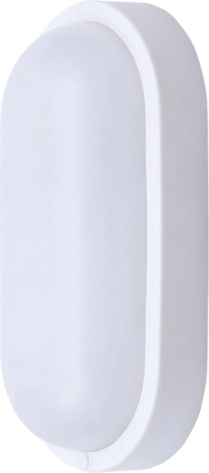 Solight oval udendørs LED-lampe 13 W, 910 lm, 4000 K, IP54, 21 cm