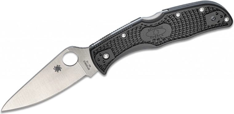 Spyderco Endela lightweight sort foldekniv 8,7 cm