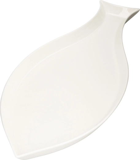 Almindelig serveringstallerken i fiskeform 47,5 × 20,5 cm