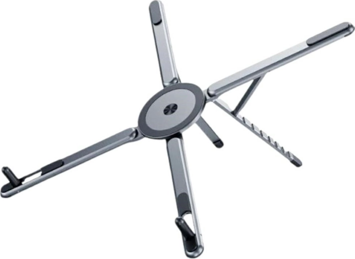 Universal 4smarts stander til bærbar, tablet og telefon kompatibel med MagSafe – grå