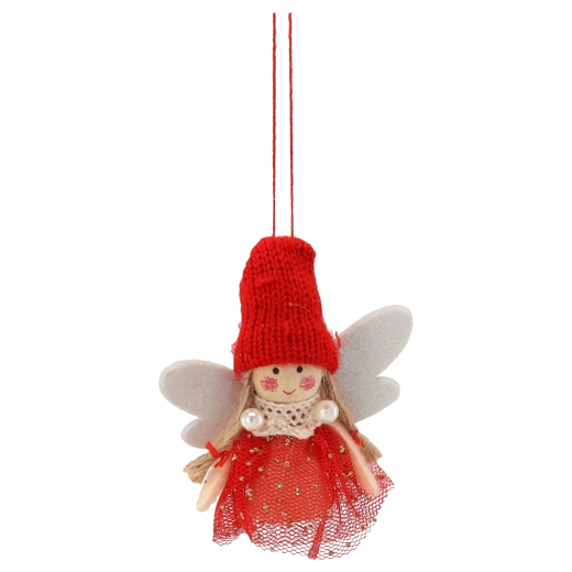 Magisk engel med rød hue