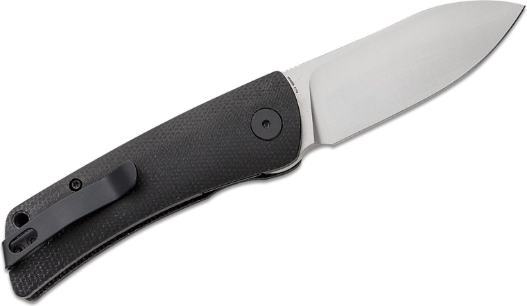 Robust Spear Point-klinge i K110-stål