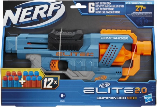 Nerf-pistol Commander RD-6 med patroner