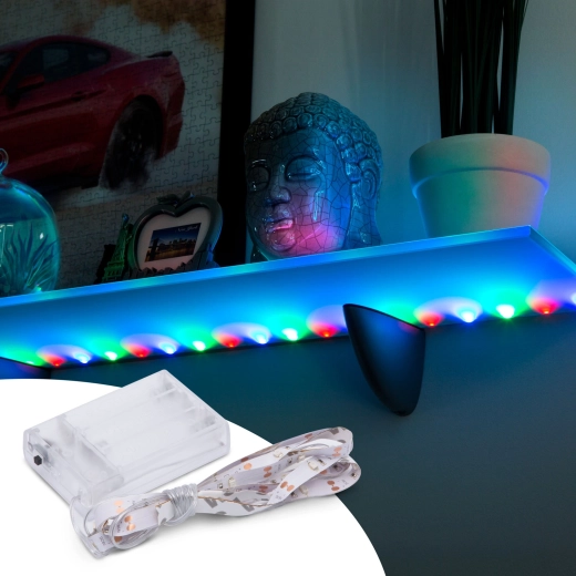 Farvet RGB-belysning