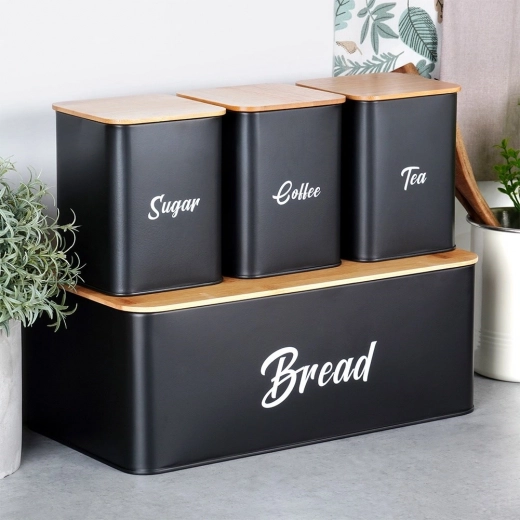 Moderne mat sortt design til ethvert køkken