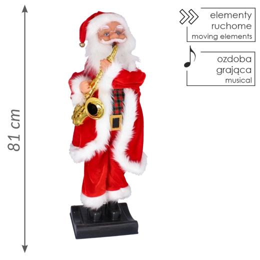 Størrelse 81 cm for bedre synlighed