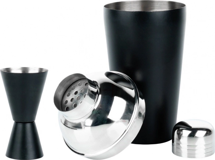 Holdbart rustfrit stål med mat sort finish