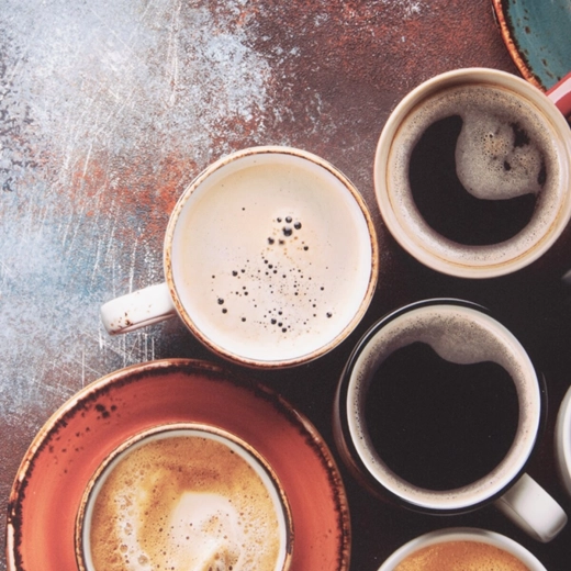 Kaffemotiv for en hyggelig atmosfære