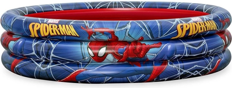 Oppusteligt børnebassin Bestway Spider-Man 122 × 30 cm