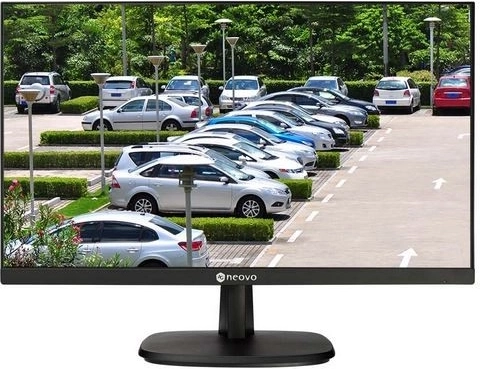 23,8'' sort IPS FHD-monitor med VGA og HDMI