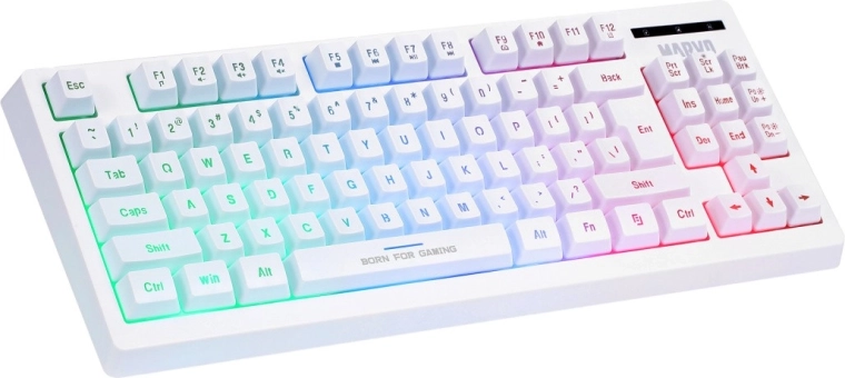 Kompakt TKL-tastatur med bagbelysning