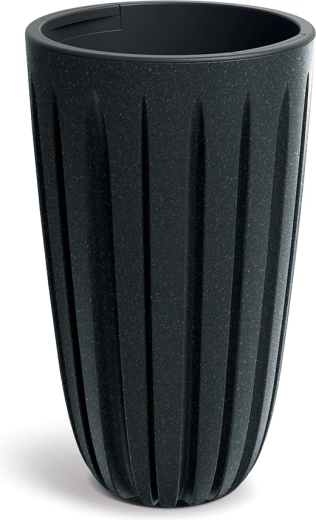 Blomsterkrukke Wario Eco Wood 29 cm antracit