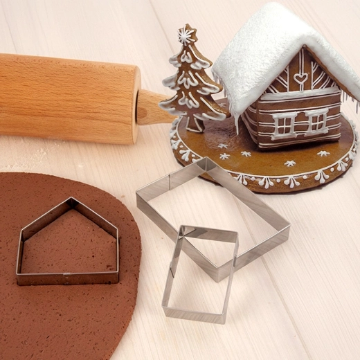 Komplet sæt til 3D peberkagehus