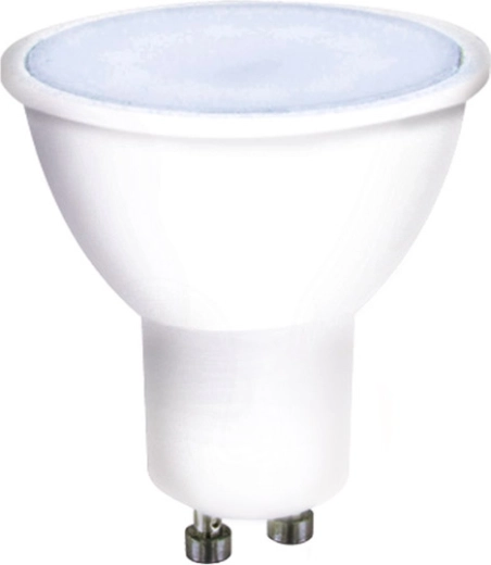 Solight LED spotpære GU10 7 W 6000 K 595 lm hvid