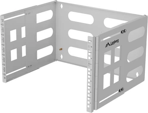 Vægmonteret RACK 19" holder 6U 497×400/240 grå