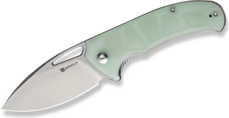 Klinge i rustfrit stål 9Cr18MoV med stonewashed finish