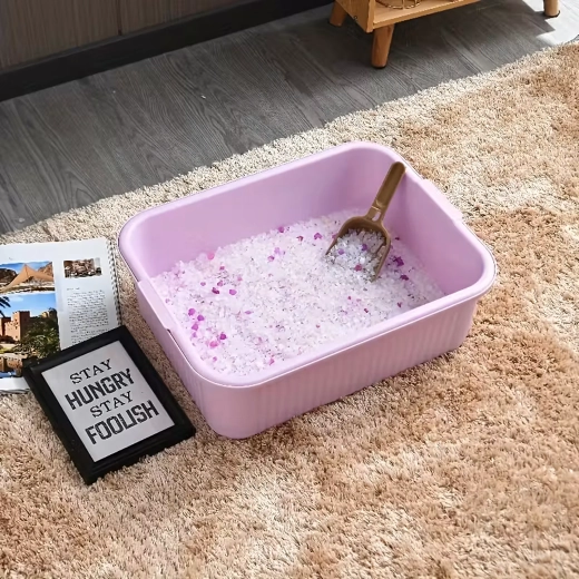 Silicagel-kattegrus 1,5 kg, ikke-klumpende og støvfrit, 3,8 l