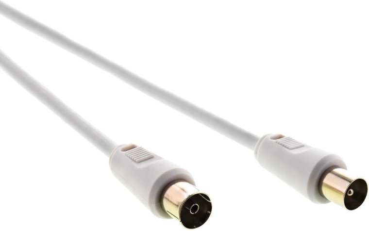 SENCOR fuldt afskærmet antennekoaksialkabel IEC-hanstik–hunstik 15 m