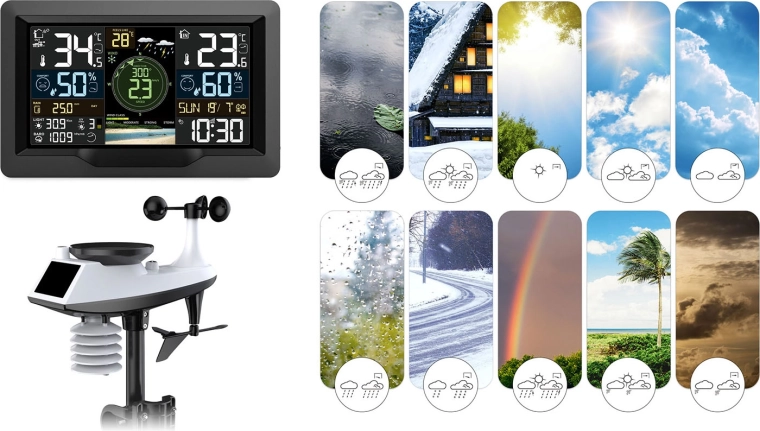 Smarte funktioner og Tuya‑app