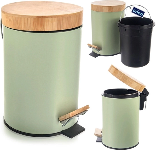 Stilfuldt metal og naturlig bambus