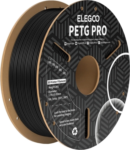 Filament ELEGOO PETG Pro sort 1,75 mm 1 kg