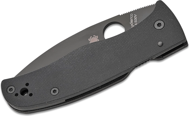 Hurtig åbning med SpyderHole og sikker Compression Lock