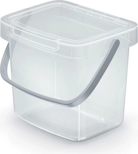 Affaldsspand 3 l transparent SYSTEMA Q COLLECT