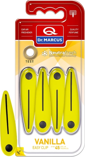 Dr. Marcus Easy Clip luftfrisker til bilen med vaniljeduft