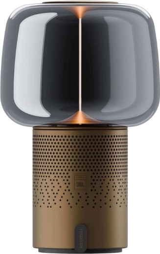 Bærbar LED-lampe med Bluetooth-højttaler Kooduu Serena Play – Bronze