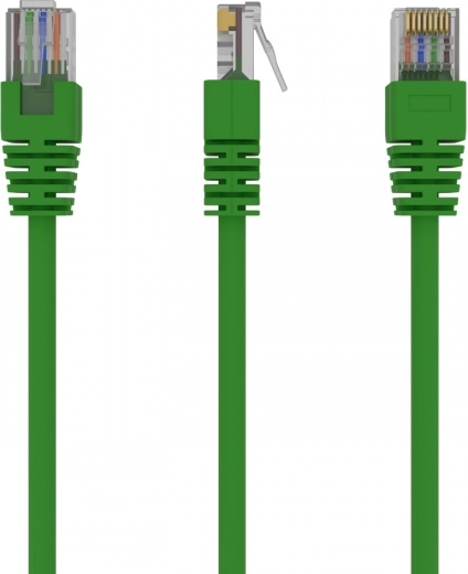 Netværks-patchkabel Cat5e UTP 1,5 m grøn