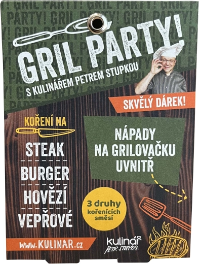 Grillkrydderi Party green 3×20 g