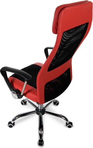 Ergonomisk højt ryglæn med lændestøtte