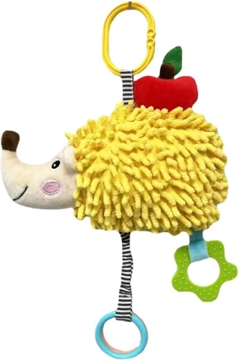 Musikalsk plysbamse pindsvin 18 cm