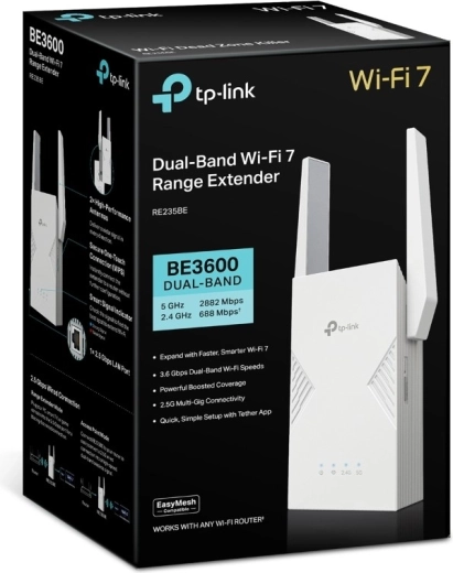 Kraftfuldt dualband Wi‑Fi 7