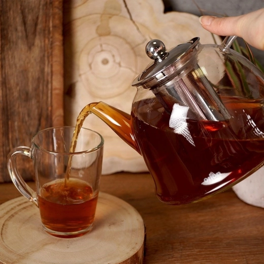 Behagelig ophældning uden dryp