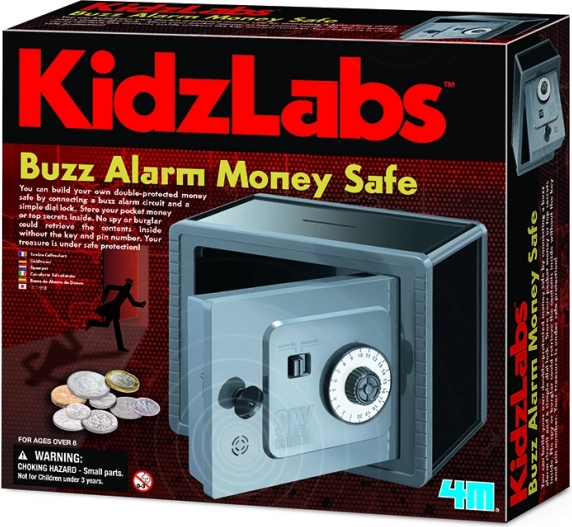 KidzLabs Pengeskab med Summelyd og Kodelås