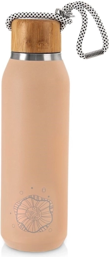Termoflaske i rustfrit stål, lyserød, 580 ml