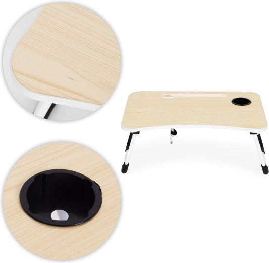 Plads til telefon og drik lige ved hånden