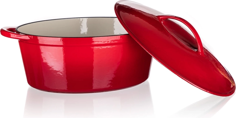 Emaljeret non-stick overflade og nem rengøring