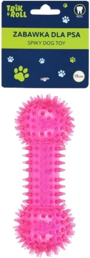 Pibende hundeknogle – pink