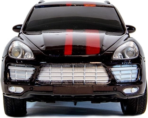 Detaljeret front på bilen
